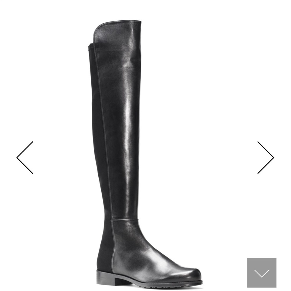 Leather designer boots NEVER Worn